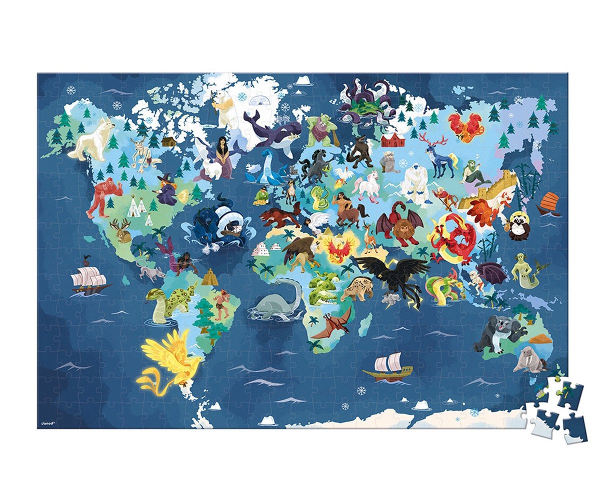Puzzle Educativo Mitos y Leyendas