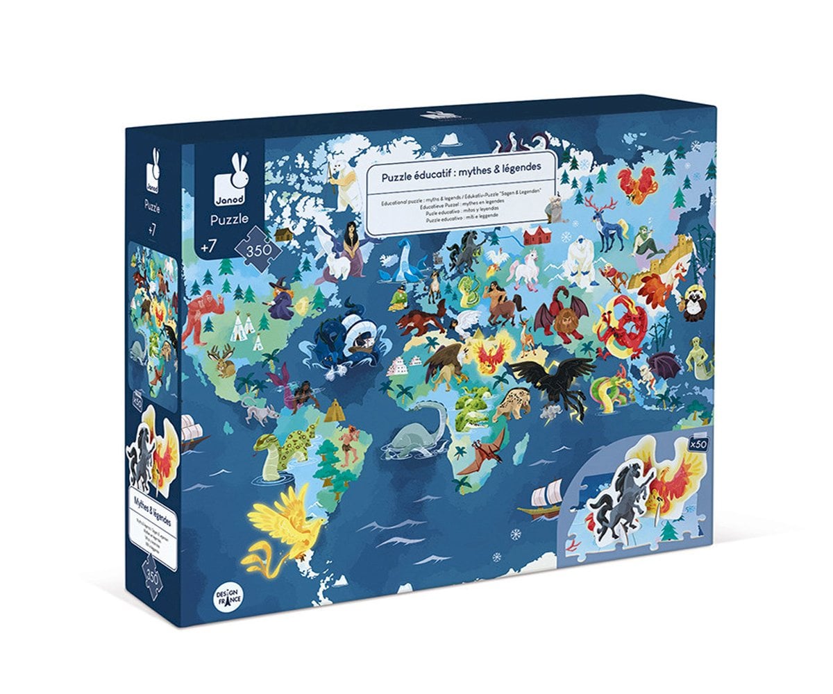 Puzzle Educativo Mitos y Leyendas