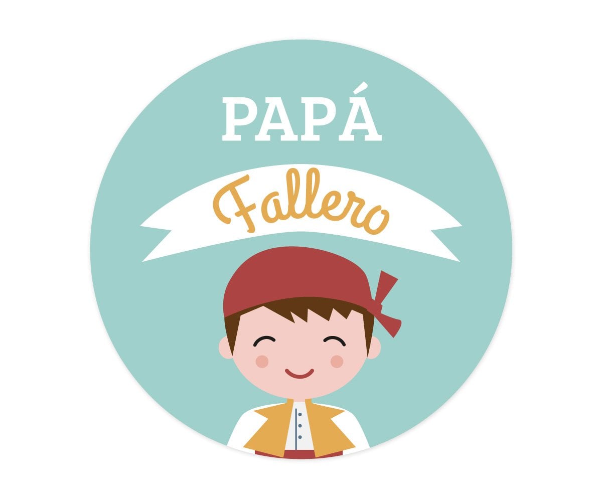 Chapa Papá Fallero