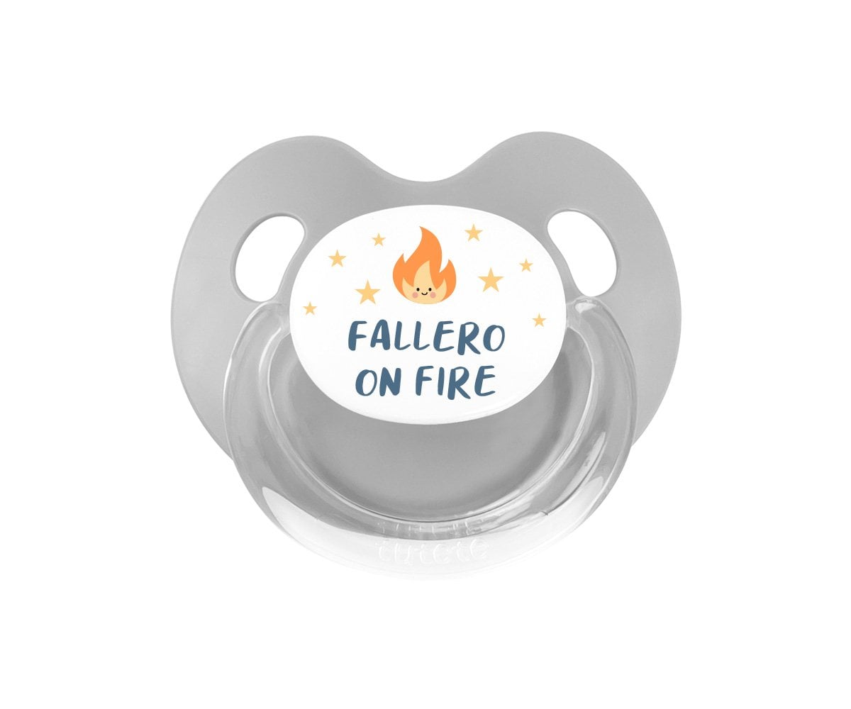 Chupete Retro Fallero On Fire