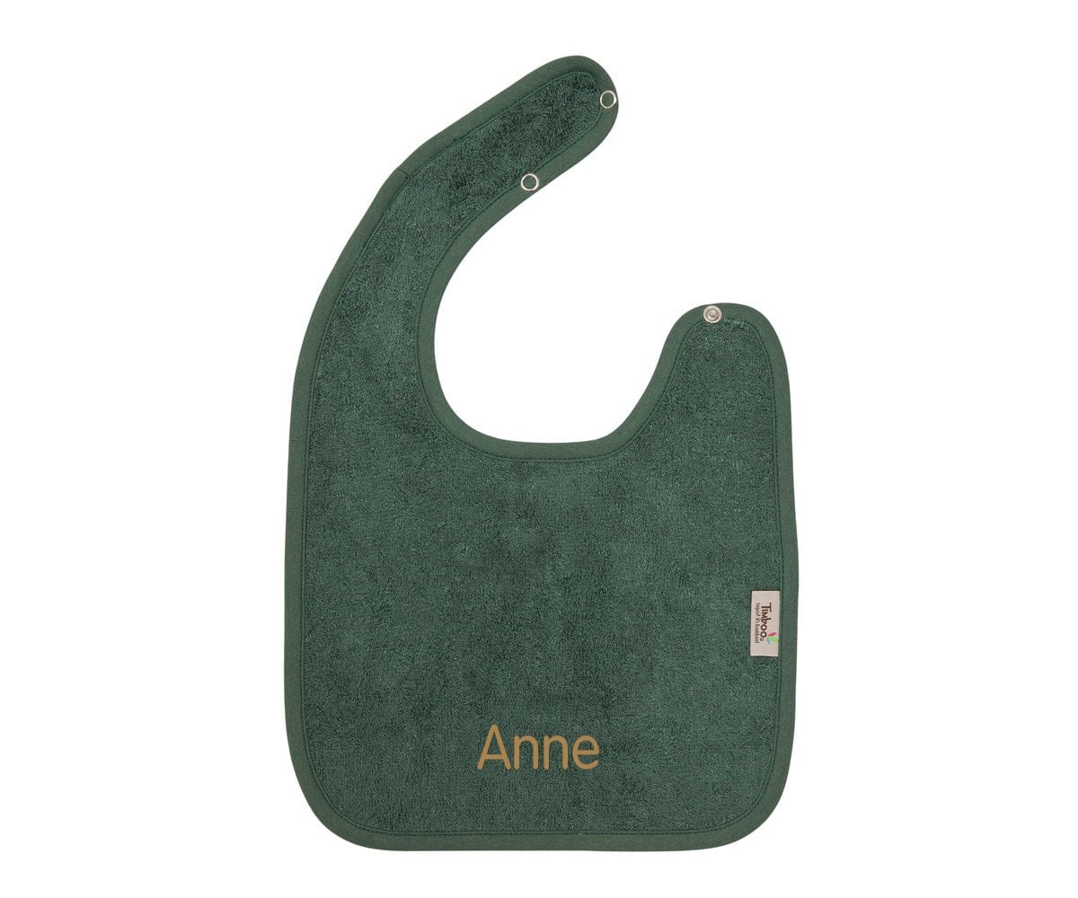 Bavoir Personnalisable Timboo Aspen Green