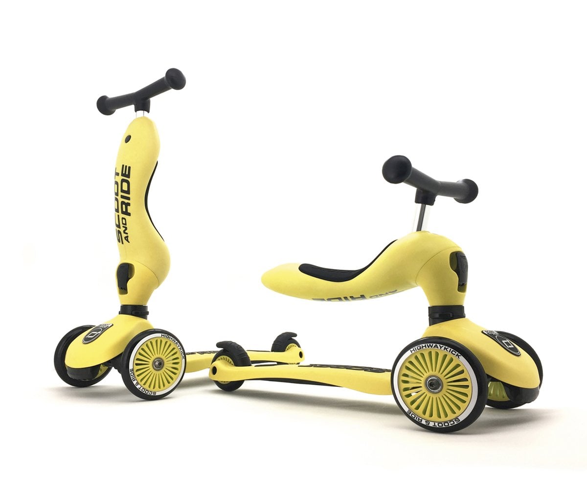 Monopattino 2 in 1 Highwaykick One Lemon