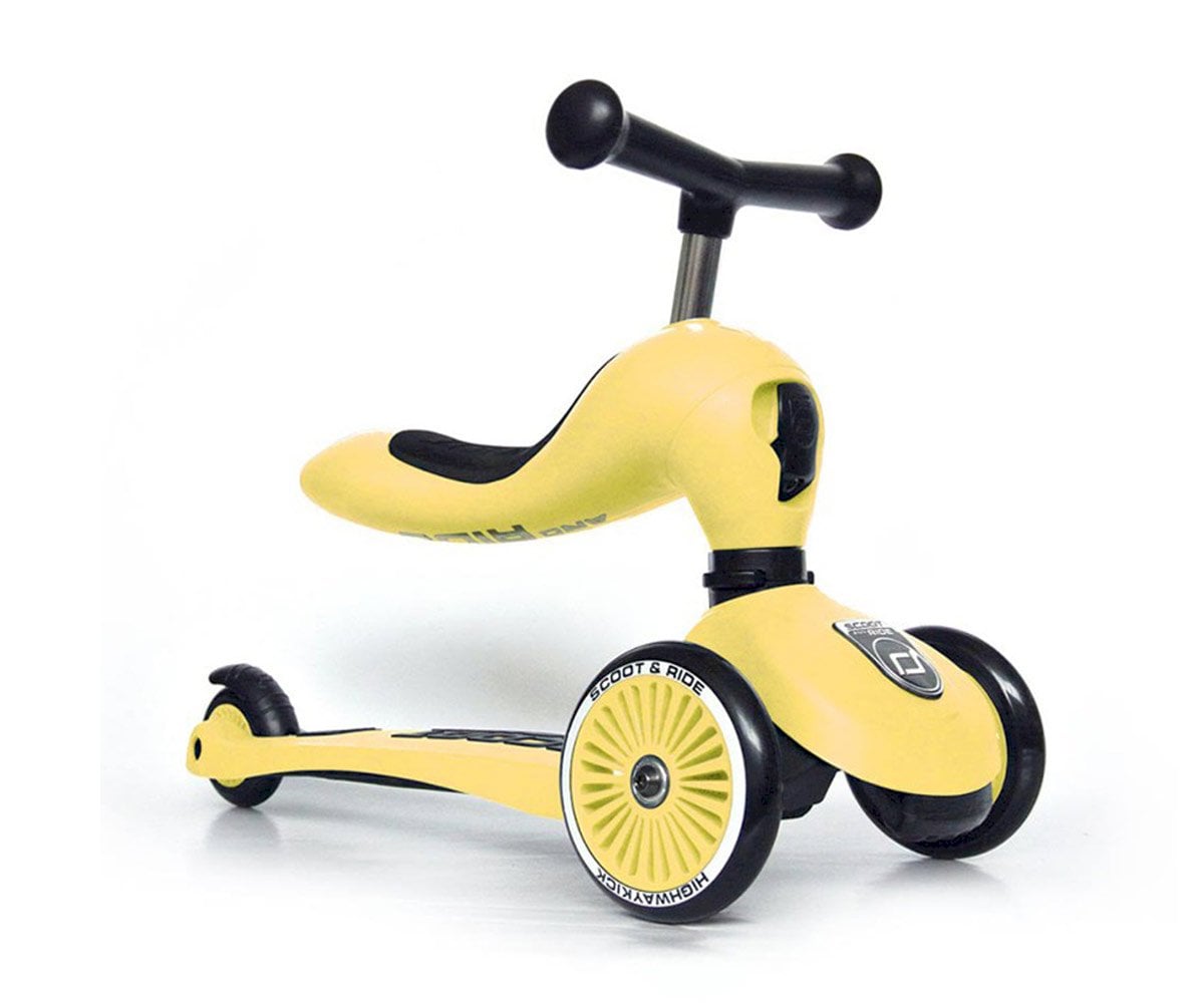 Monopattino 2 in 1 Highwaykick One Lemon