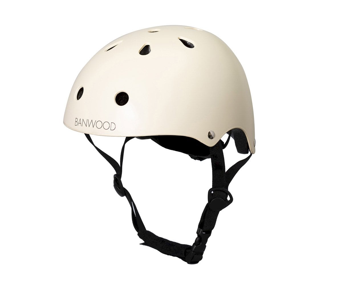 Casco Banwood Crema Opaco XS