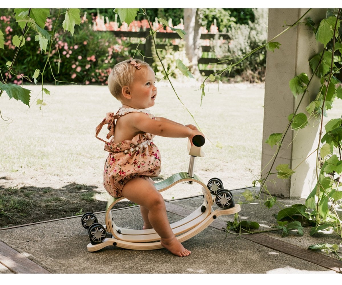Wishbone Mini-Flip Race Base con Ruote 360°