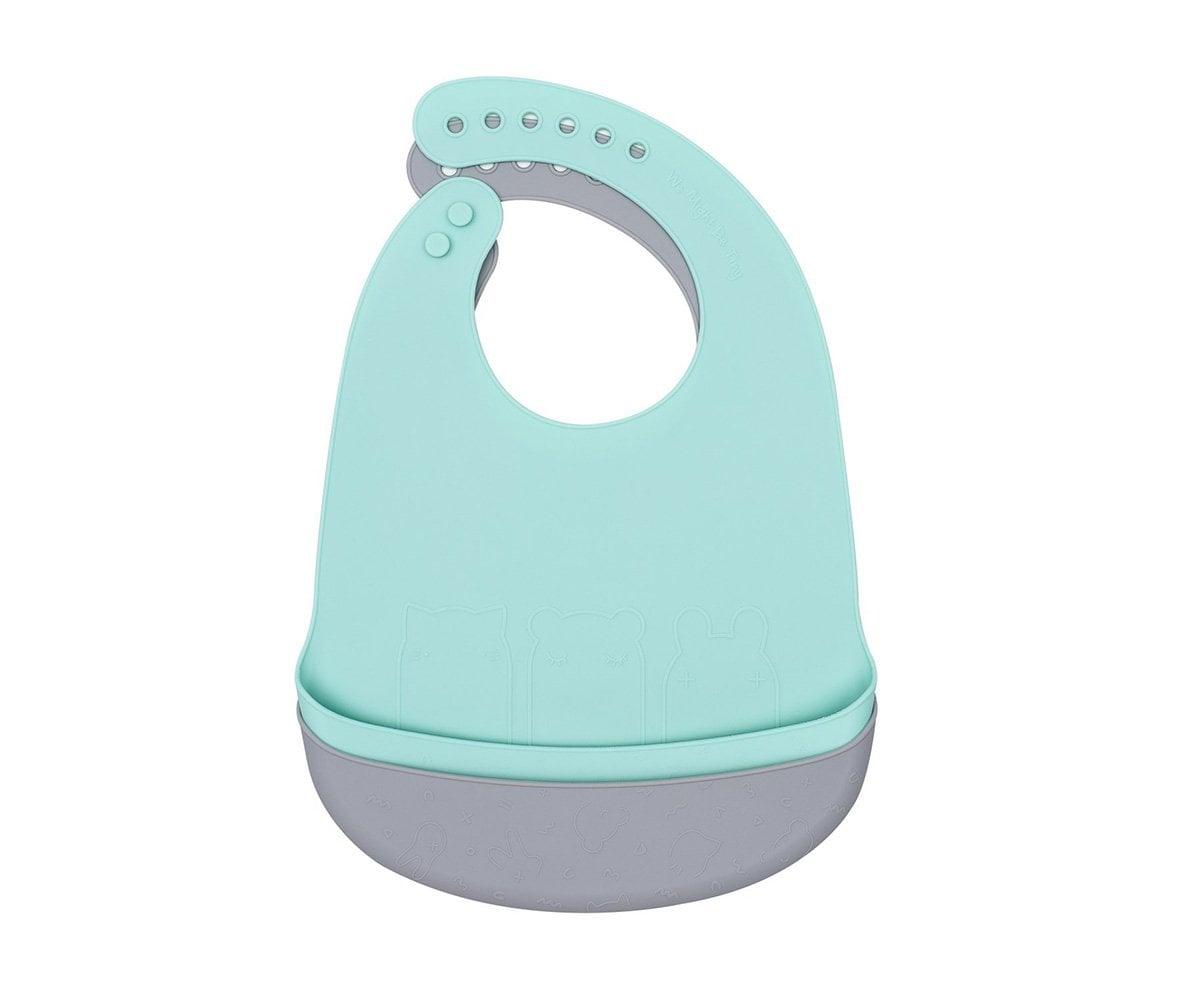 2 Babetes Silicone  Catchie Mint & Cinza