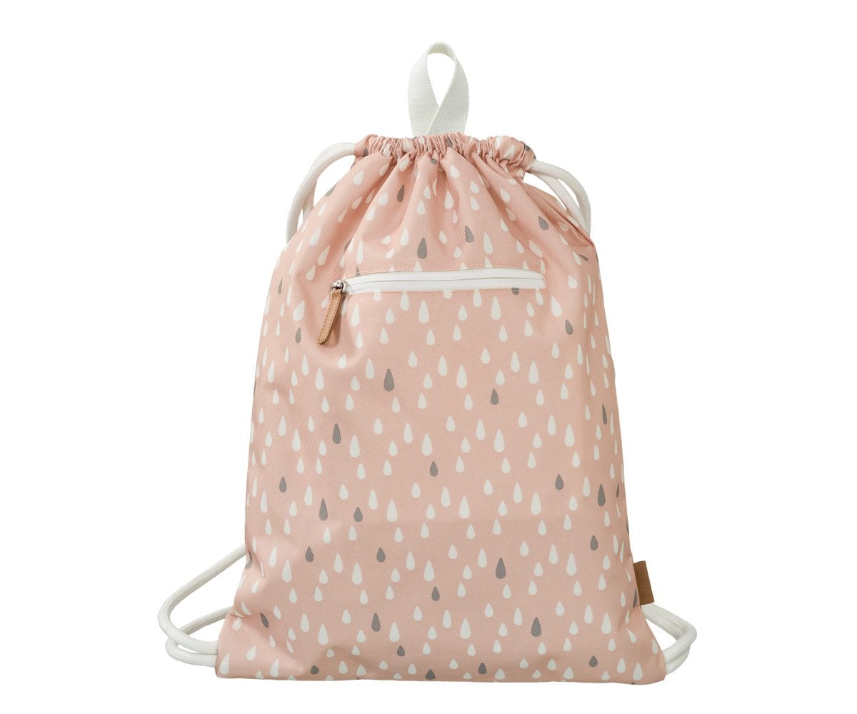 Sacca Zaino Fresk Gocce Rosa