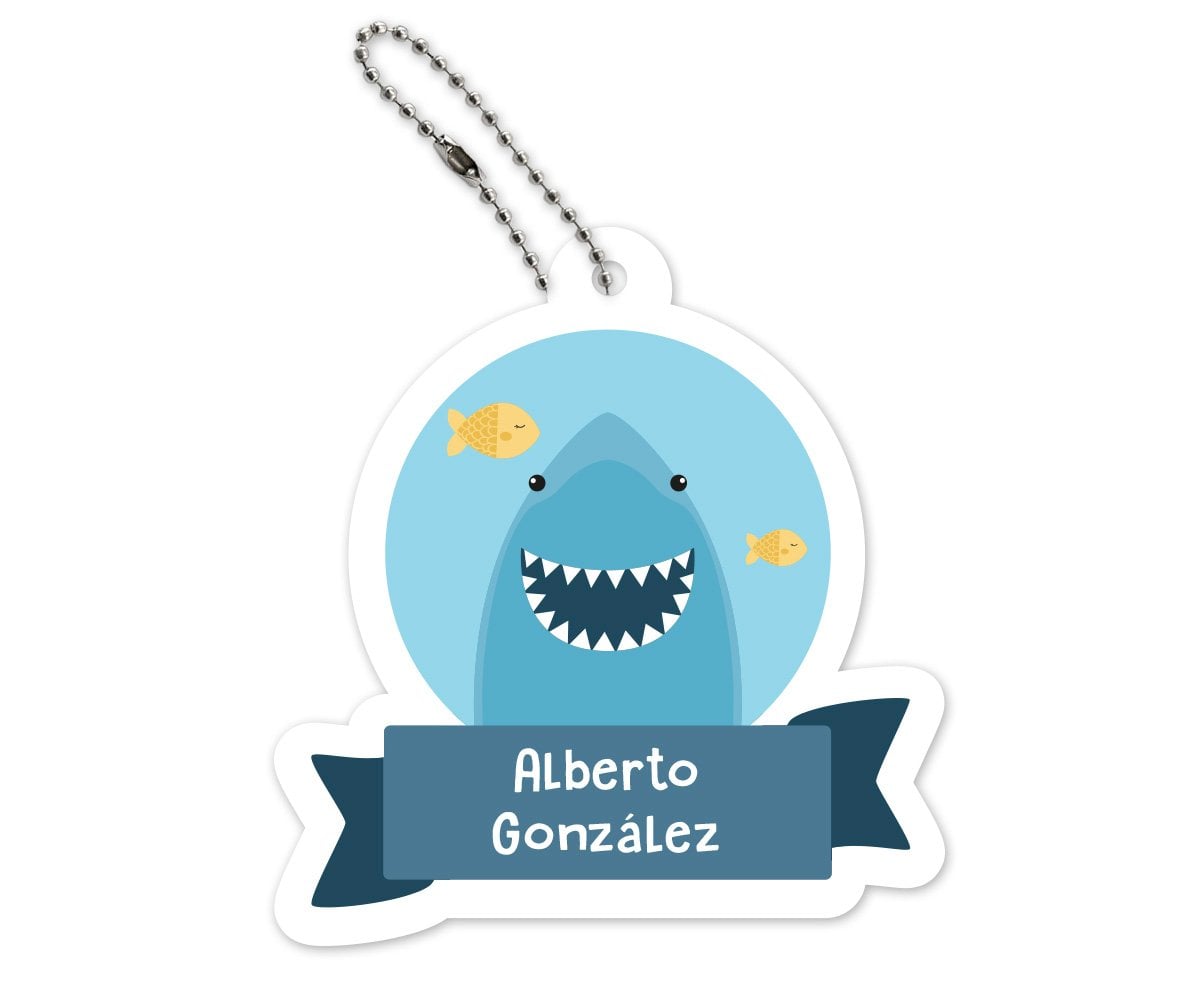 Chaveiro Mochila Tubarão