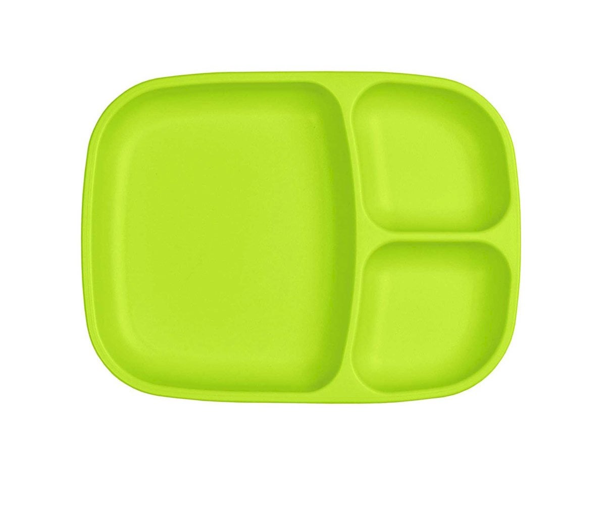 Prato com Compartimento Grande Replay Lime Green