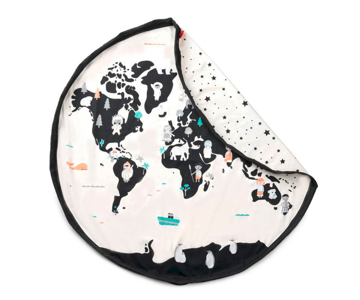 Saco Reversible Play & Go Noomad Worldmap