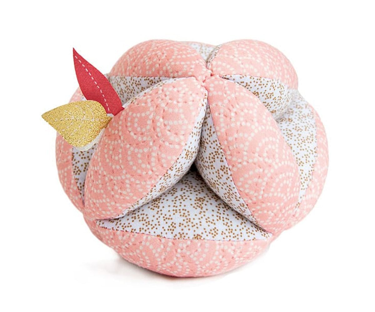 Bola Sensorial Rosa Chocalho