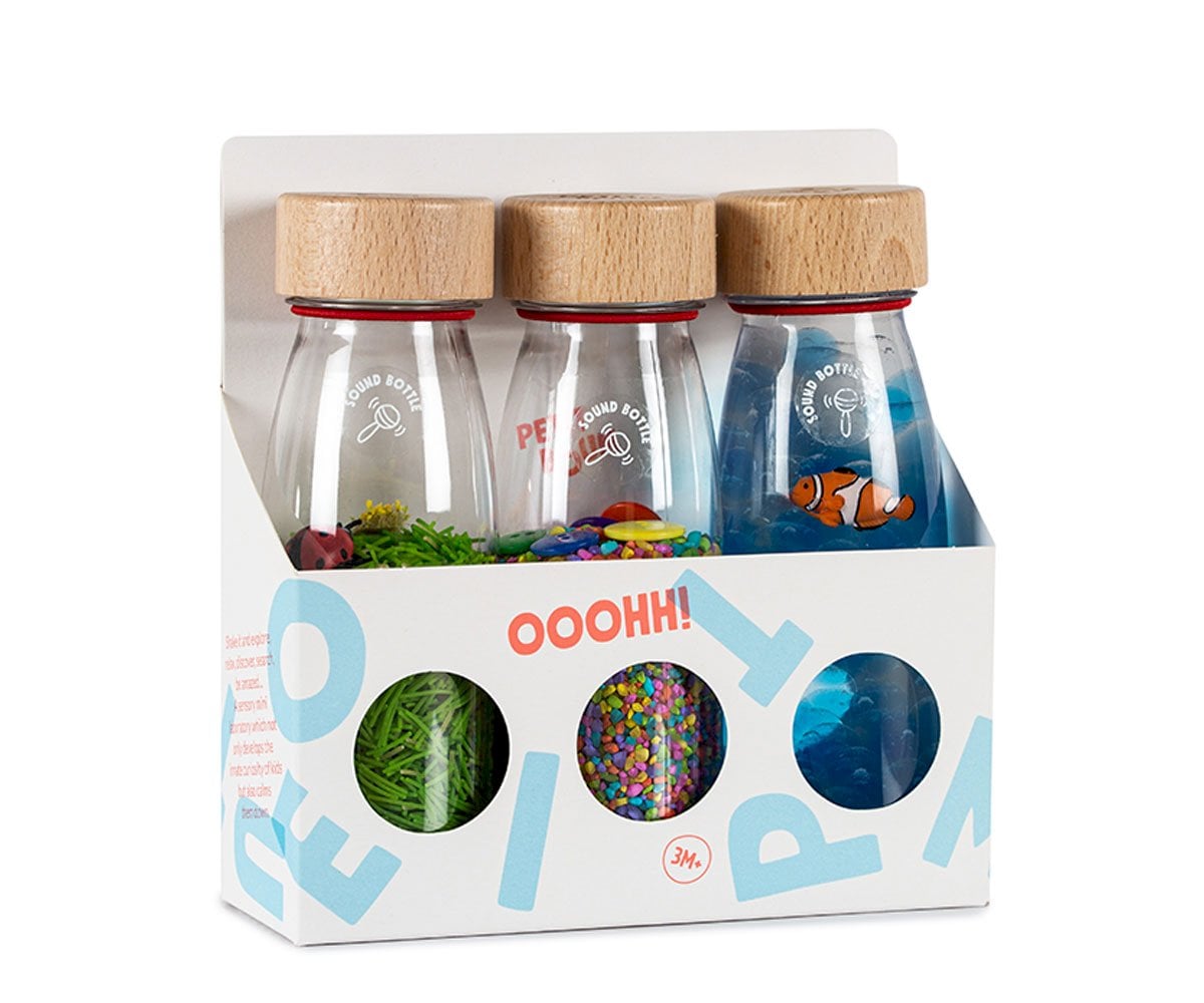 Pack 3 Bottiglie Sensoriali Eco