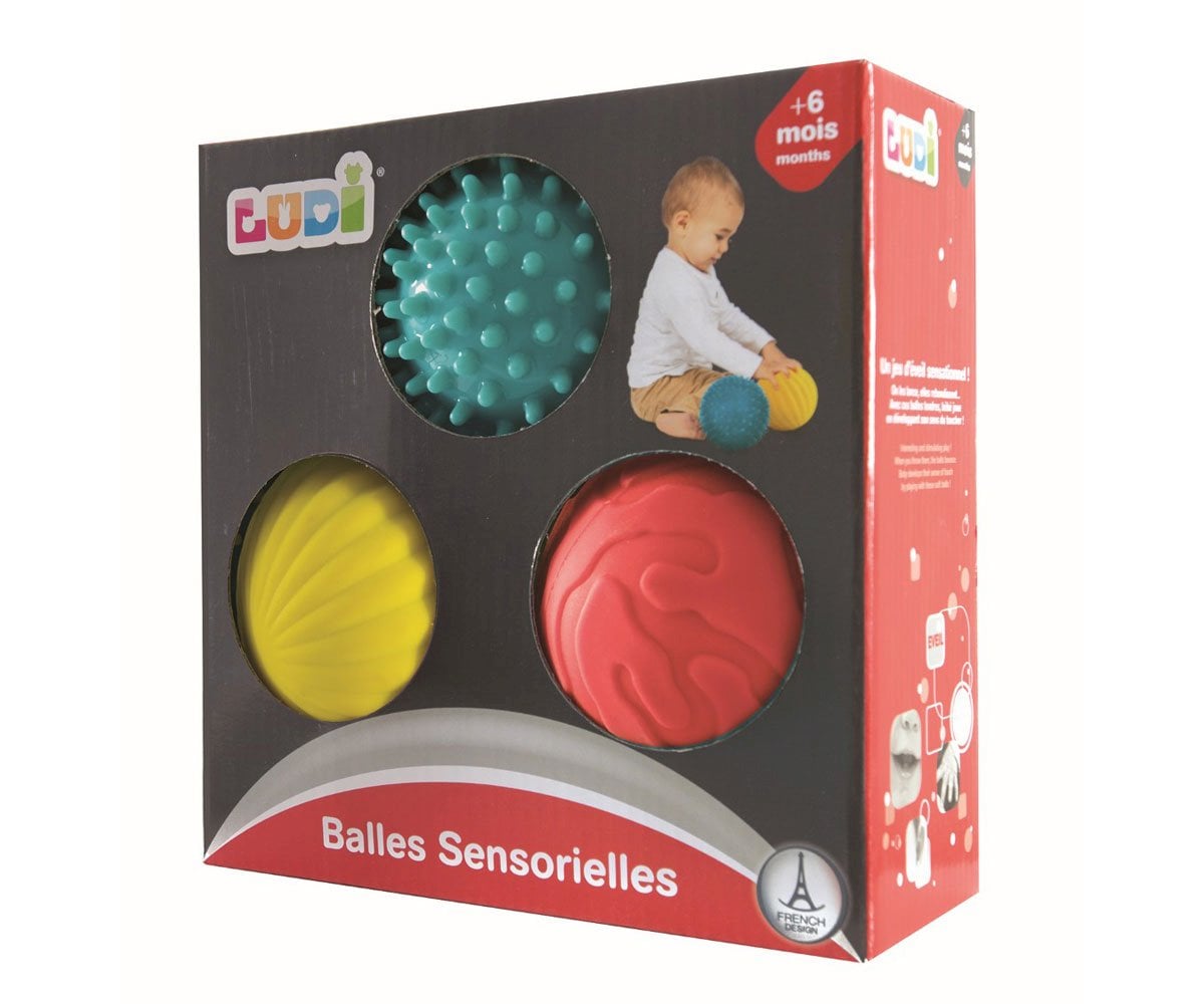 Conjunto 3 Pelotas Sensoriales