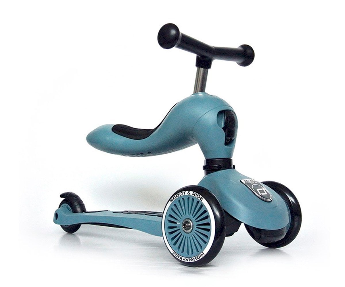 Patinete 2 en 1 Highwaykick One Steel