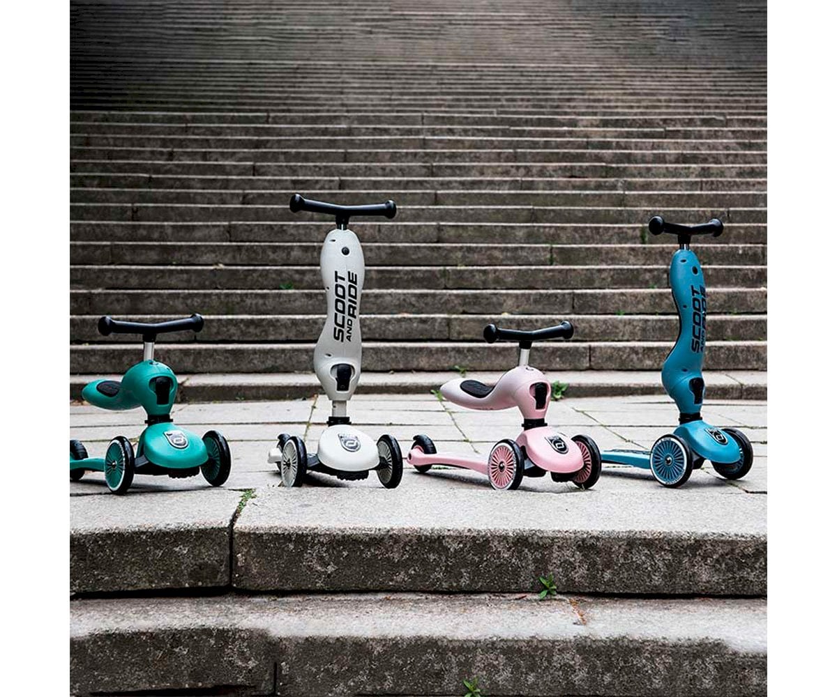 Patinete 2 en 1 Highwaykick One Steel