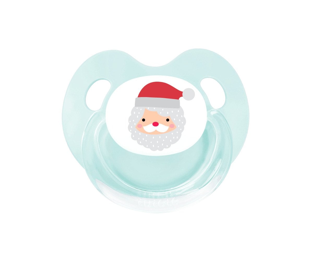 Chupeta Retro Aqua Pai Natal
