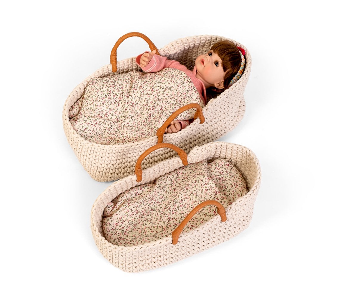 Couffin Crochet pour Poupées