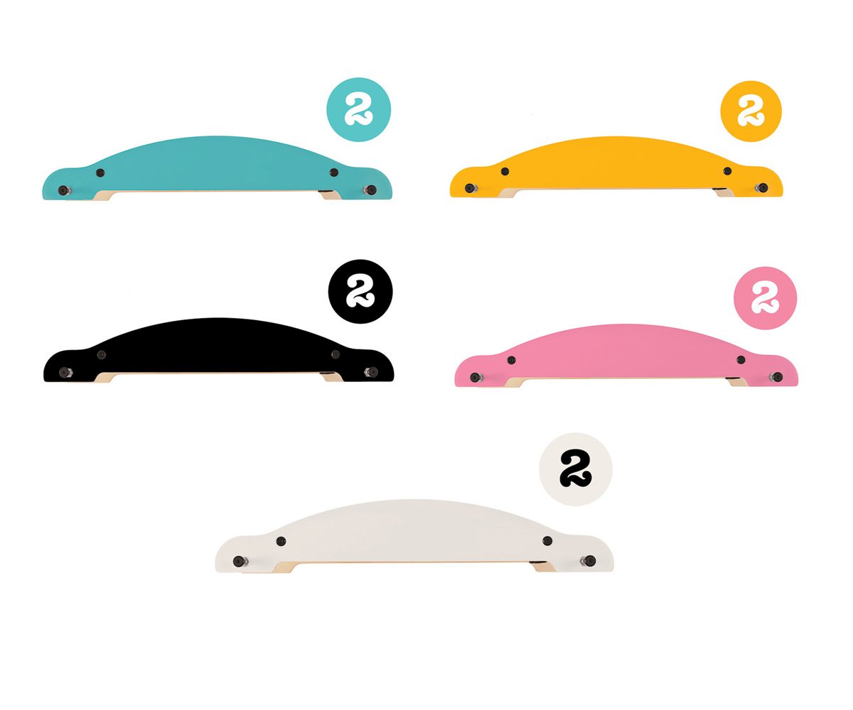 Pezzo 2 Mini-Flip Base Rosa