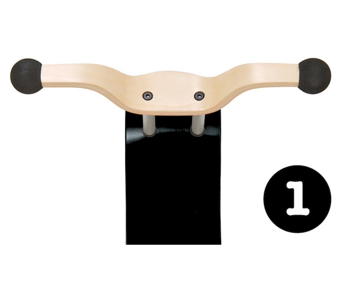 Pieza 1 Top Mini-Flip Negro