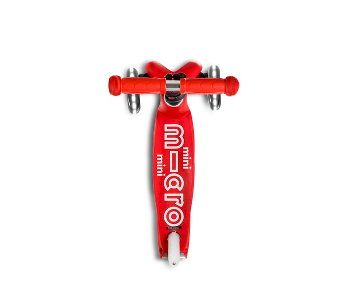 Monopattino Mini Micro Deluxe Rosso Luci LED