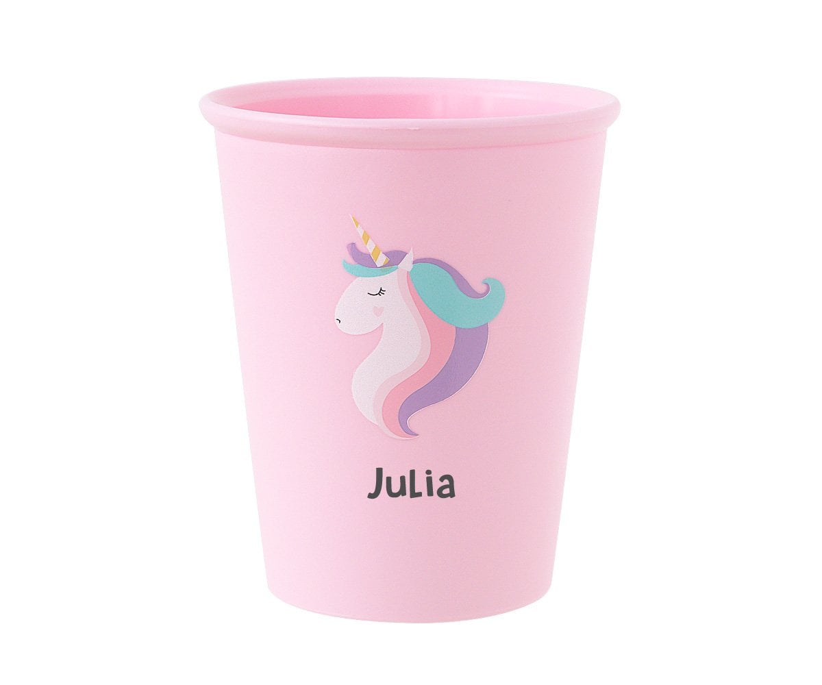 Copo Personalizado Rosa Unicornio