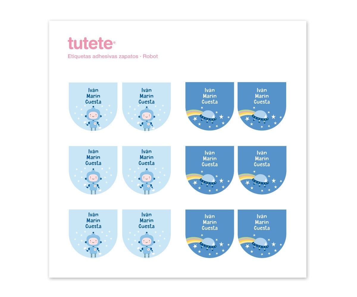 Pack Combinado Etiquetas Termo-adesivas e Autocolantes