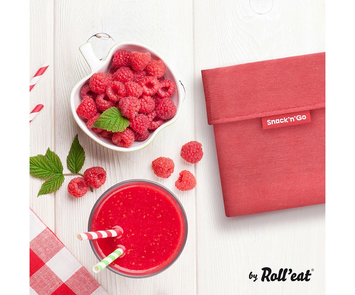 Porta Alimenti Snack n'Go Eco Rosso