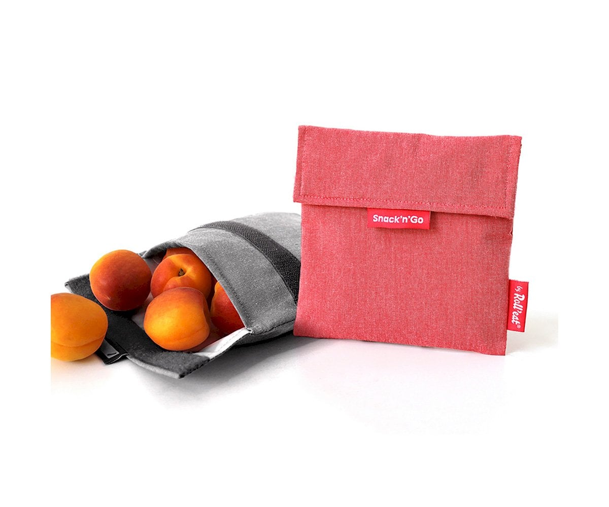 Porta Alimenti Snack n'Go Eco Rosso