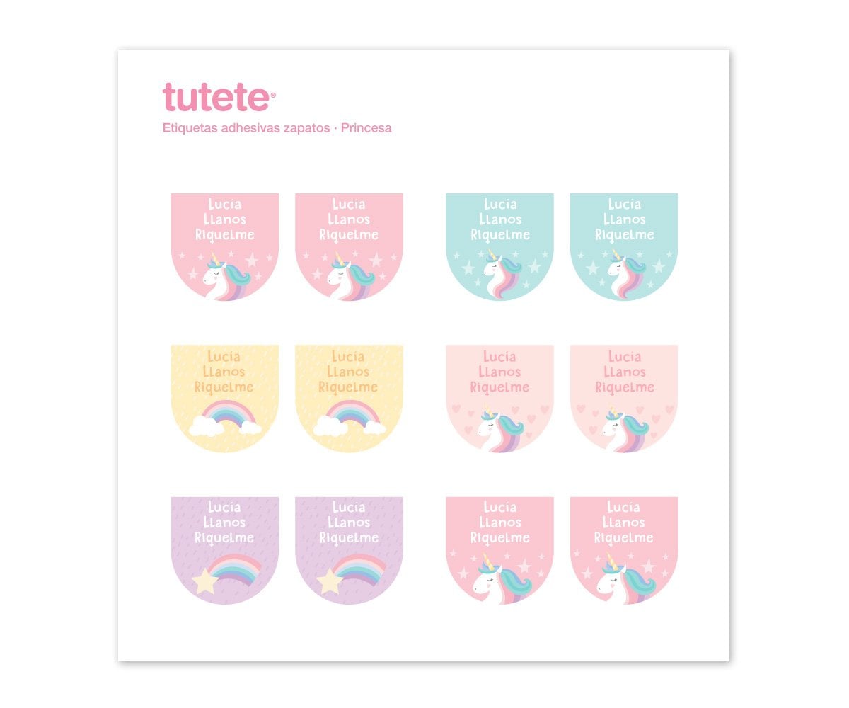 Pack Autocollants Licorne