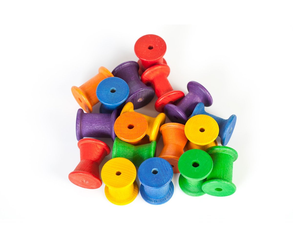 18 Rainbow Spools