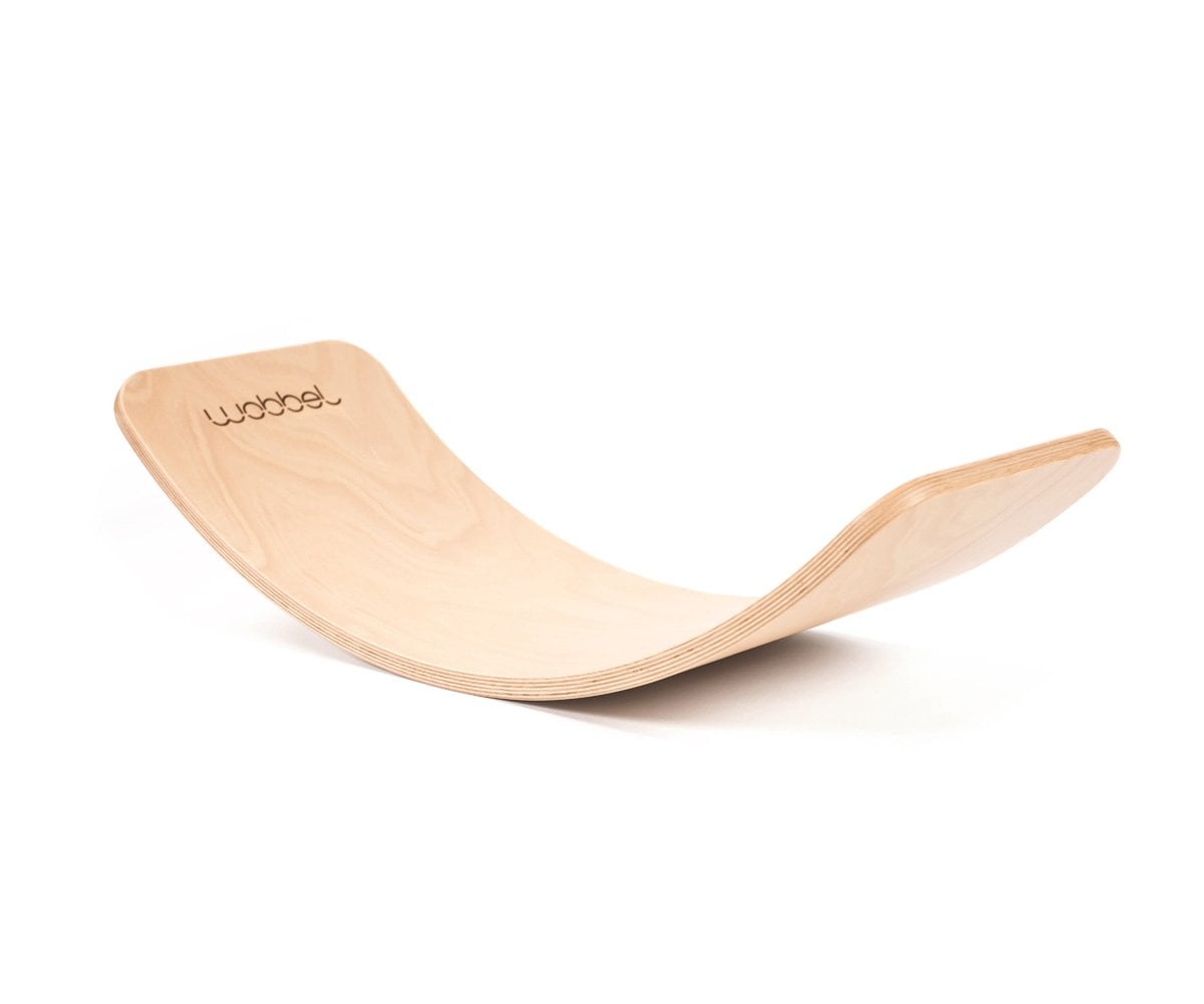 Planche Wobbel Incurvée en Bois Naturel Original sans Feutrine
