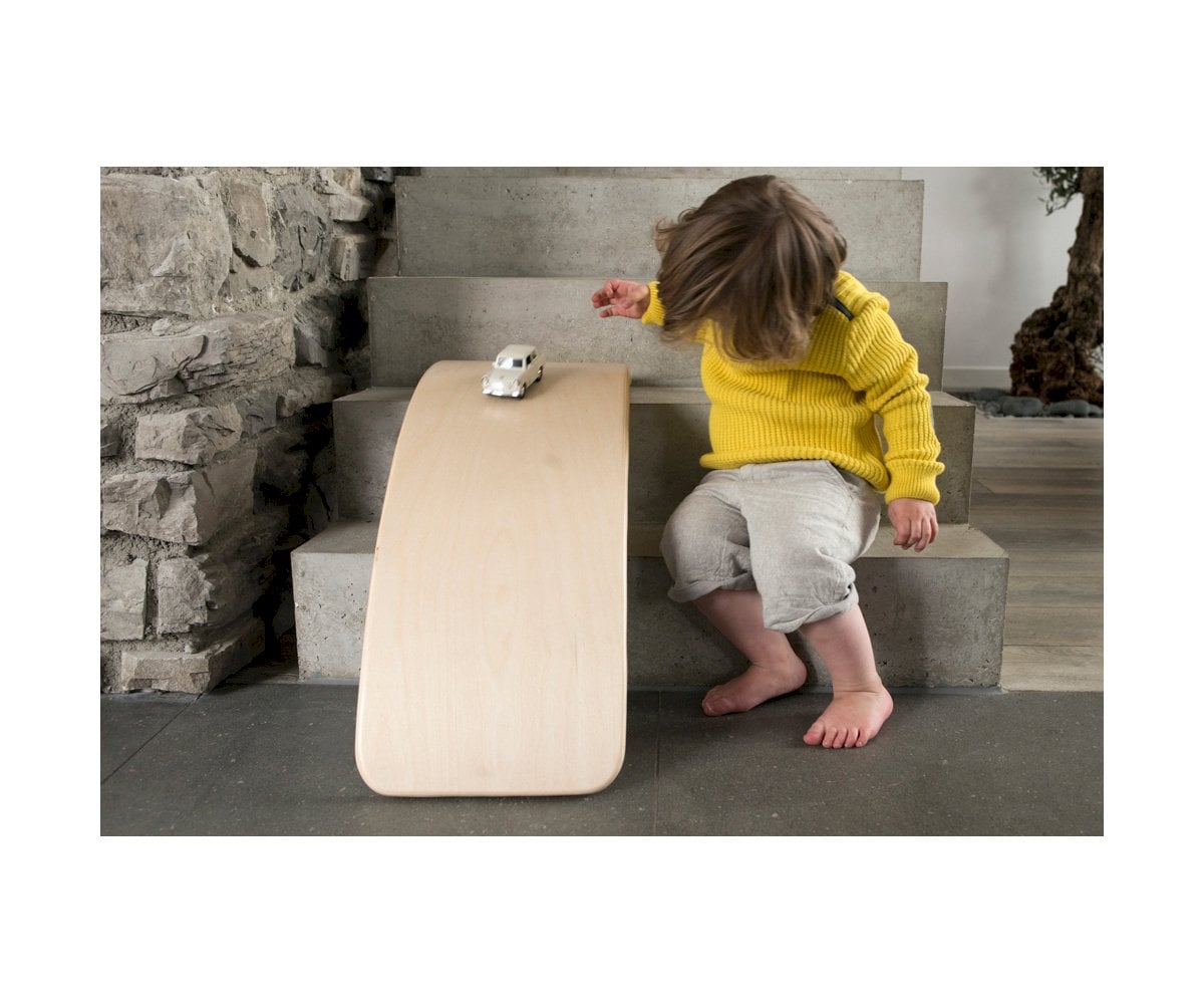 Planche Wobbel Incurvée en Bois Naturel Original sans Feutrine