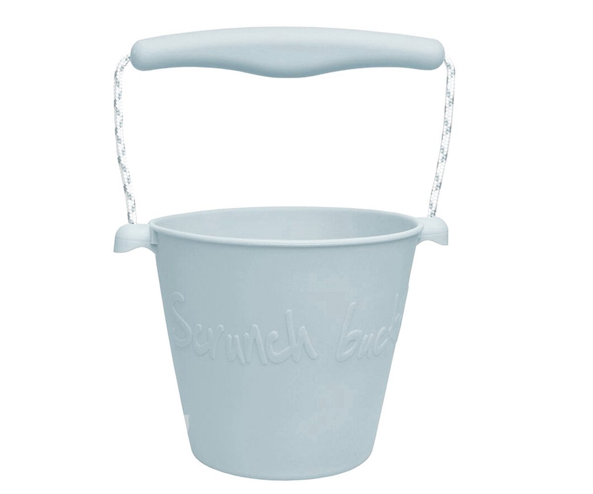 Seau de Plage en Silicone Bleu Pastel