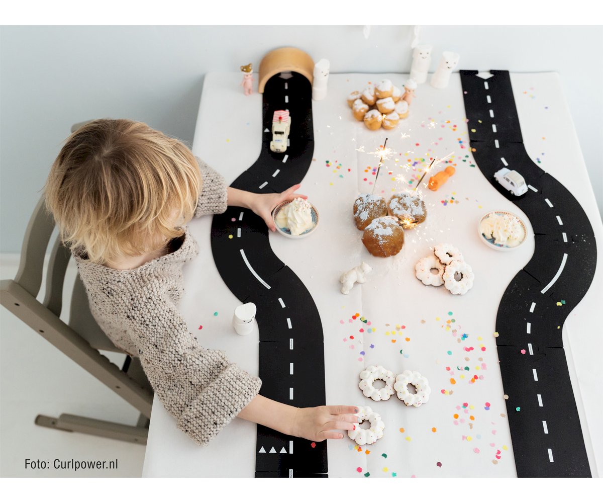 Pista de Coches Flexible 24 Piezas