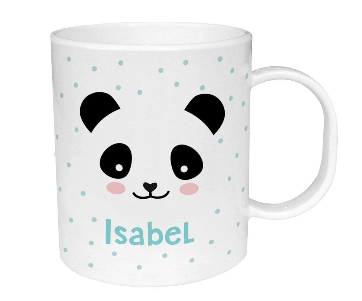 Caneca de Plástico Personalizada Urso Panda
