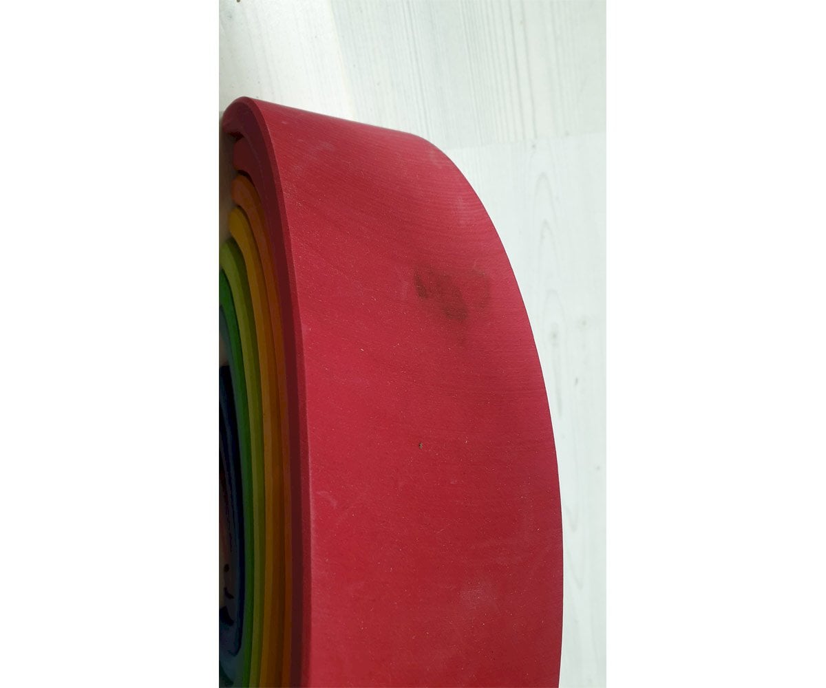Arcoiris Grande 12 Piezas Colores Pastel