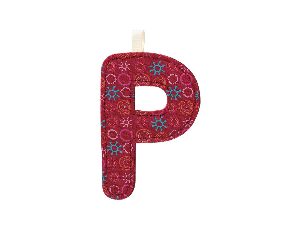 Lettre Tissu Lilliputiens P