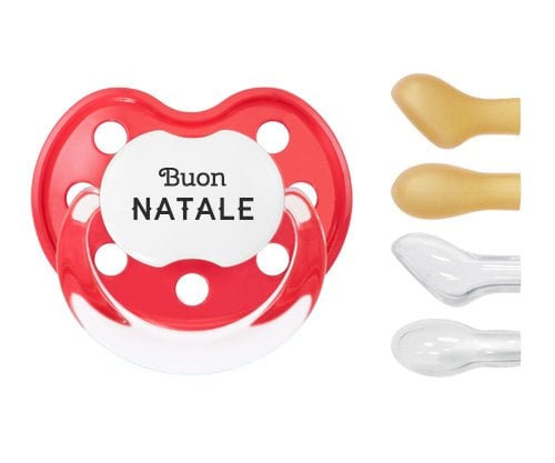 Sucette Classique Rouge Buon Natale