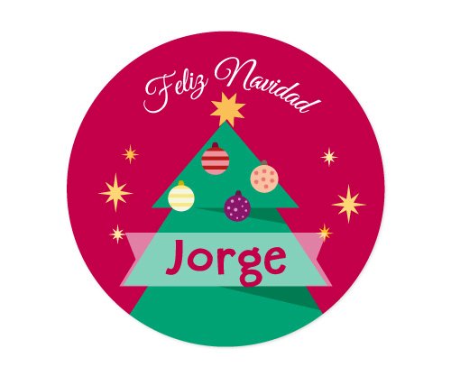 Pack 3 chapas Personalizadas Papá Noel Azul