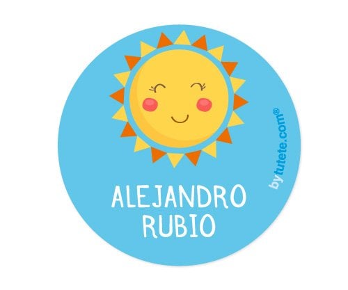 Pack com 3 Pins Personalizados Sol