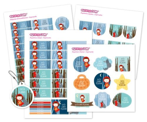 Pack Combi Cappuccetto Rosso Termoadesive+Adesive