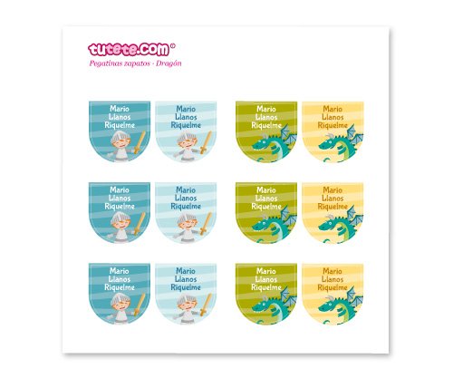 Pack Combi Dragoni Termoadesive+Adesive
