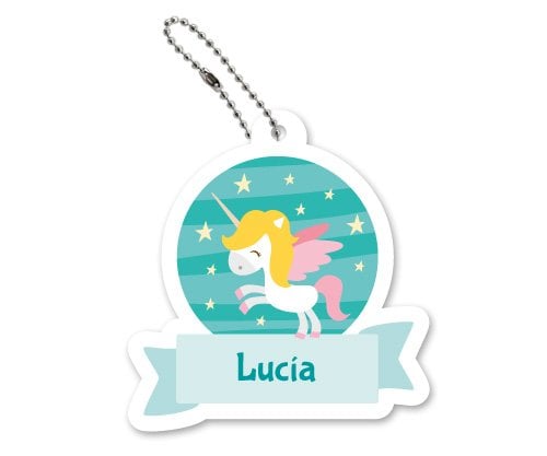 Chaveiro mochila Princesa