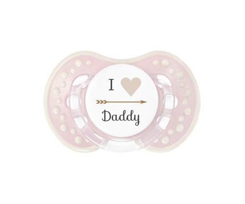 Succhietto LOVI I Heart Daddy Pink