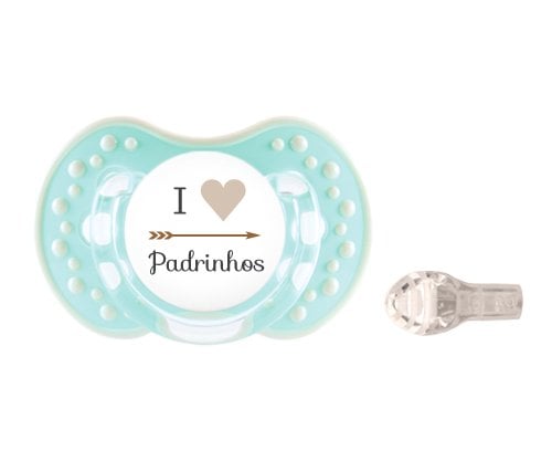 1 LOVI I Coração Padrinhos Verde