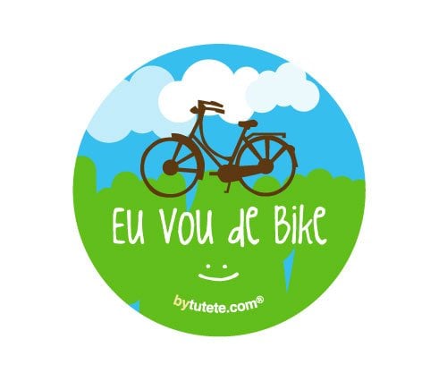 1 Broche Eu Vou de Bike