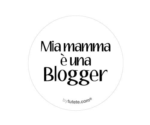 1 Distintivo Mamma Blogger