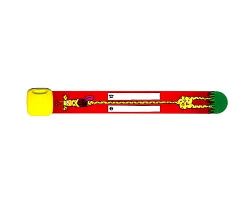 Pulseiras ID InfobandTM Red Giraffe