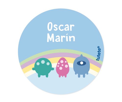 Pack 3 chapas Personalizadas Marcianos