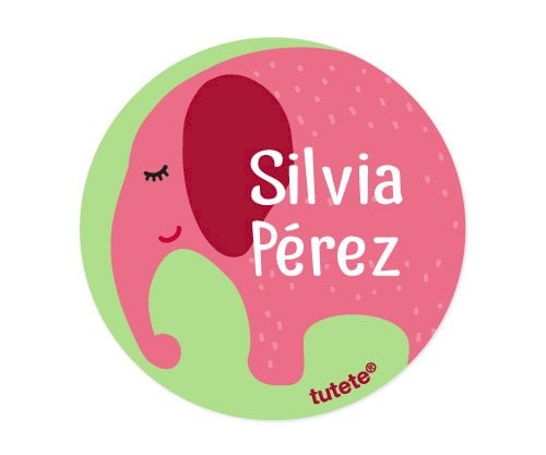 3 Pack Personalised Animal Badges